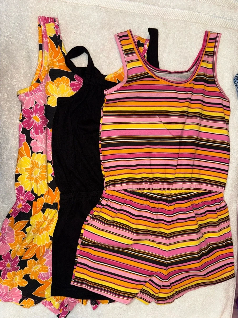 Girls rompers